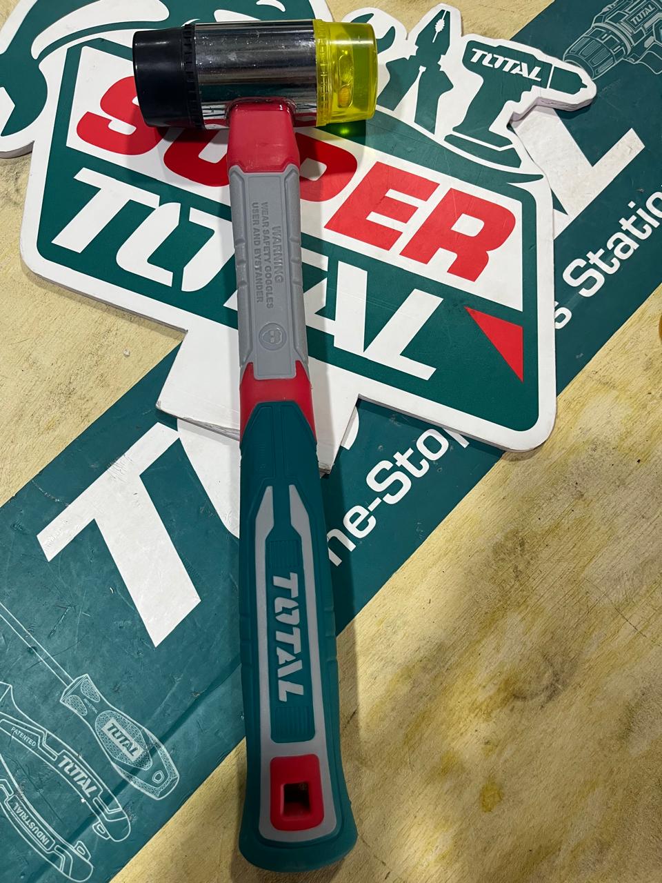 MARTILLO DE GOMA Y PLASTICO THRUH6940